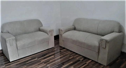 Conjunto Estofado Xa... 2x3Lgs Suede Bege EN