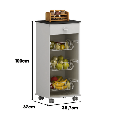 Fruteira Talita Branco Branco Tmp Preto EN