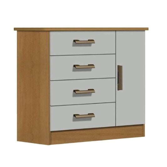 Comoda Firenze 4G1P Cinamomo.Off White EN