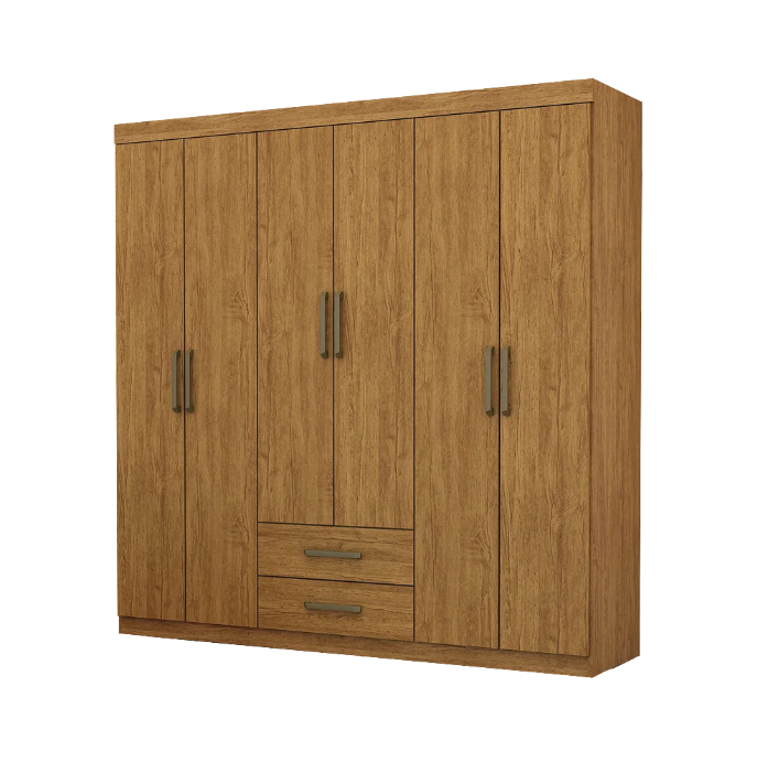 Roupeiro Aries Gold 6P2G Cinamomo EN