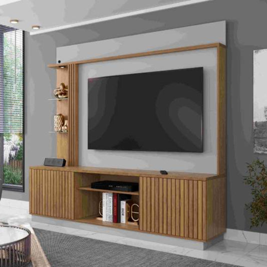 Home Atlanta 201 Naturale Ripado Efeito 3D.Off White EN