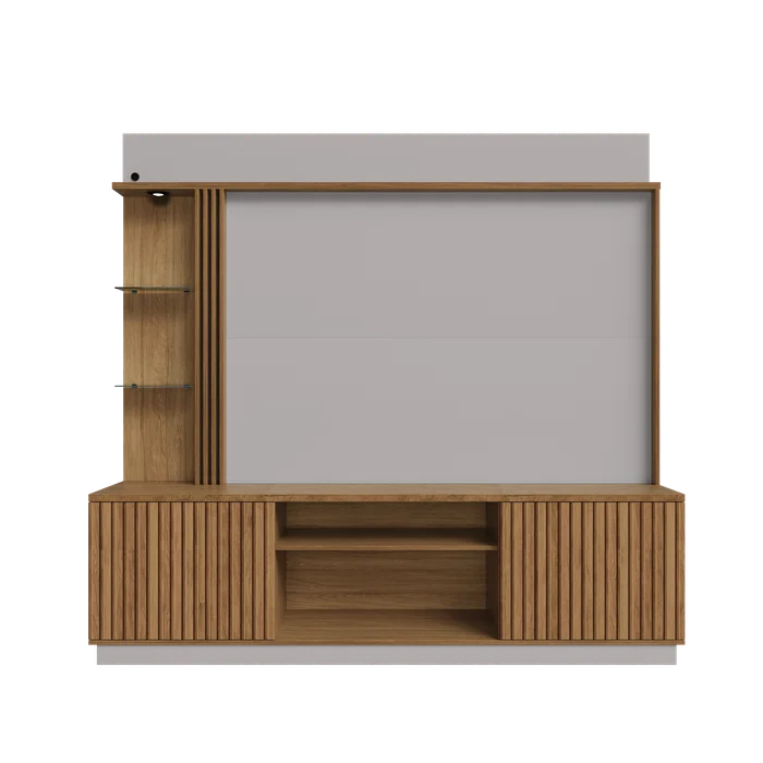 Home Atalanta 65'' - Naturale Ripado 3D/Off White EN