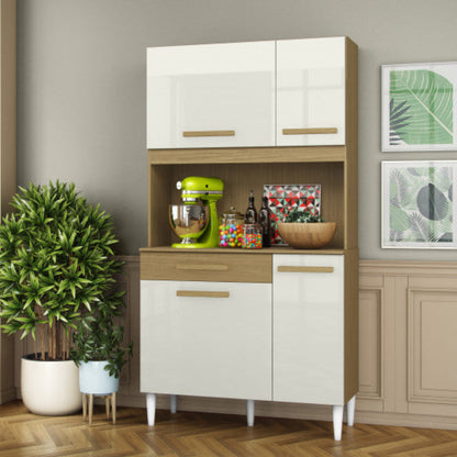 Kit Cozinha 4P Correr  Atacama.Off White EN