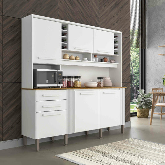 Kit Cozinha Catar Branco EN