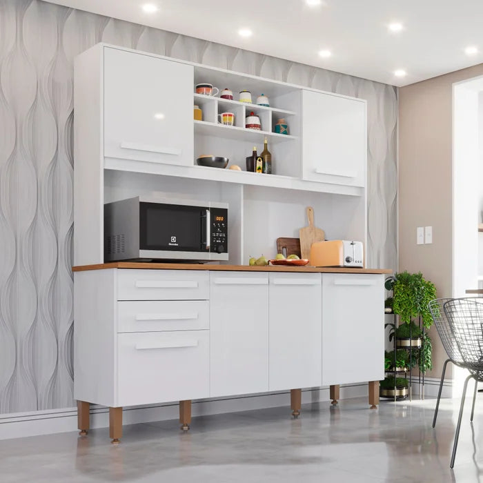 Kit Cozinha Lara Lunna - Branco EN