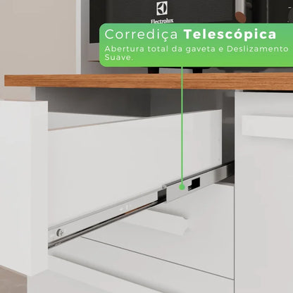 Kit Cozinha Lara Lunna - Branco EN