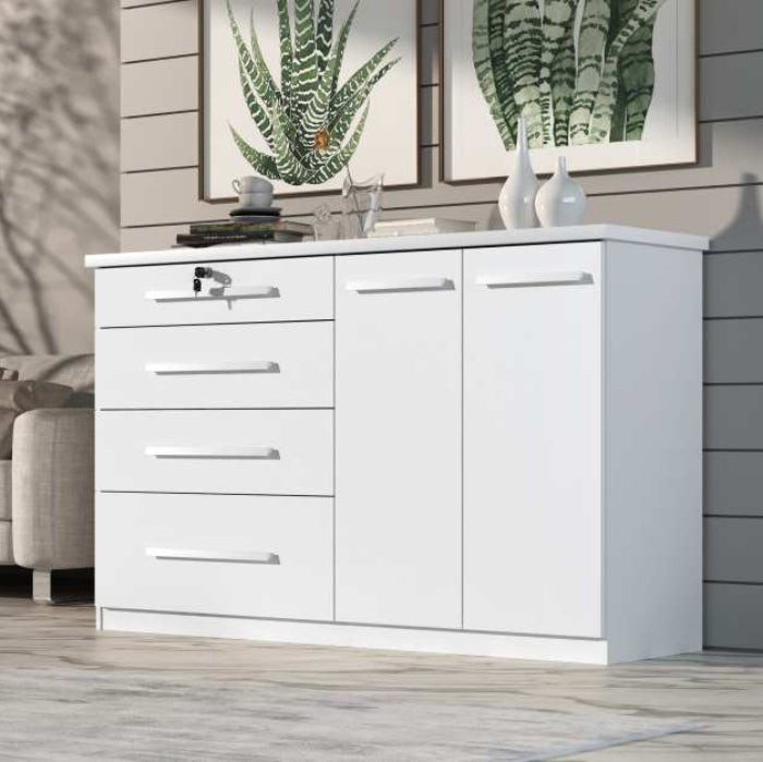 Comoda Mariah 4G2P Branco EN