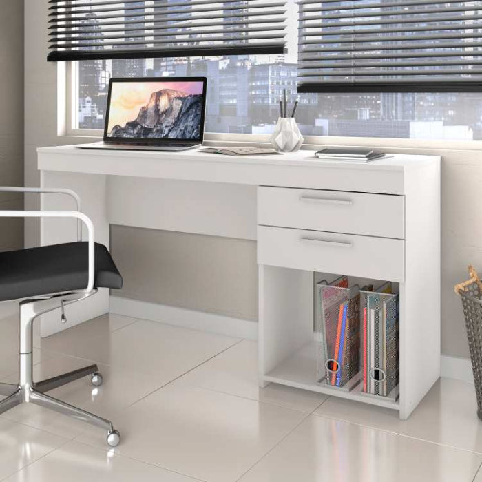Mesa Office 2G1N Branco New EN