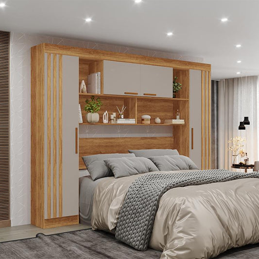 Modulado Apolo (Casal 1,38 cm) - Cinamomo/Off White S