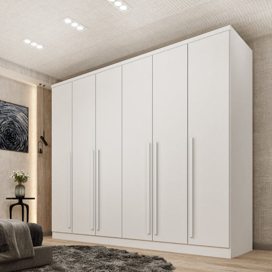 Roupeiro Aracena.Sevilla 6P8G Branco Neve EN