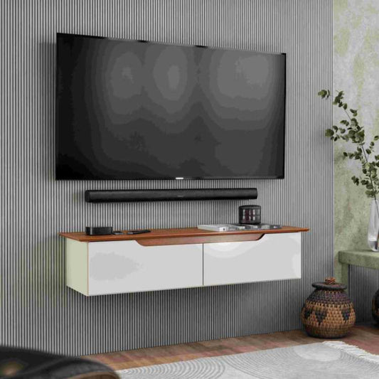 Rack Aparador Suspenso Flow 2P Off White.Freijo EN