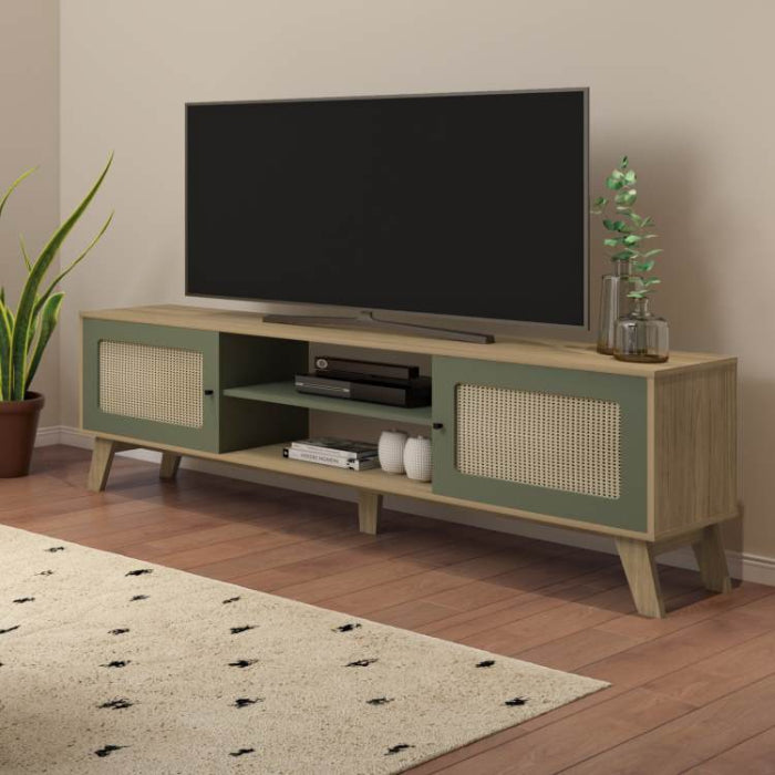 Rack Charlotte 180 2P2N Carvalho.Menta EN