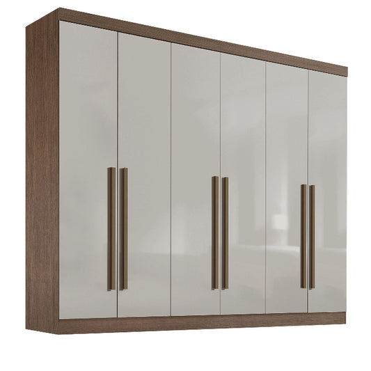 Roupeiro Da Vinci Plus 6P Ipe.Off White EN