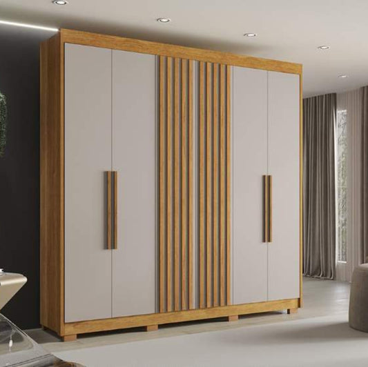 Roupeiro Granada Plus 6P6G Cinamomo.Off White EN