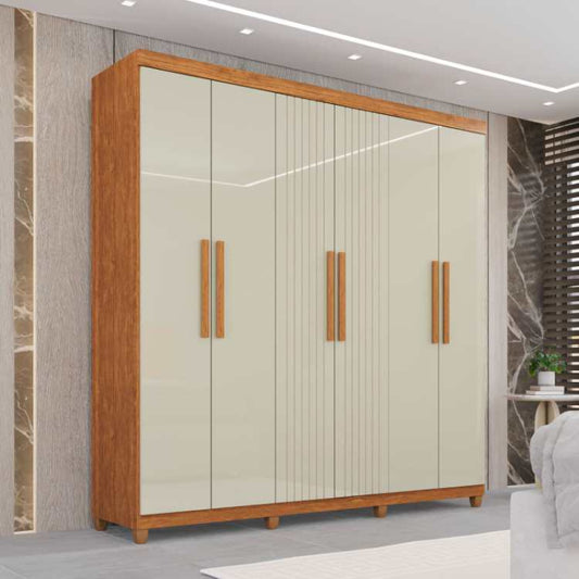 Roupeiro Portugal Prime 6P2G Cinamomo.Off White EN