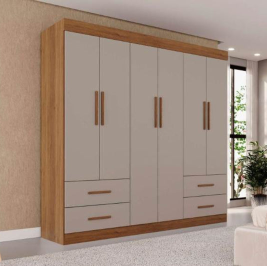 Roupeiro Texas 6P4G Cinamomo.Off White EN