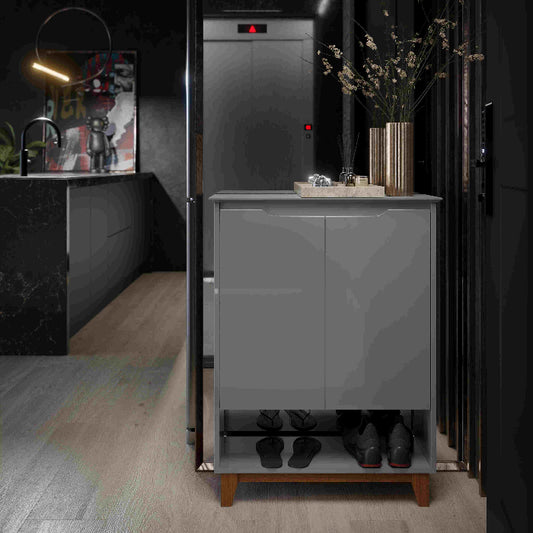 Sapateira Hall Flow 2P Cinza EN