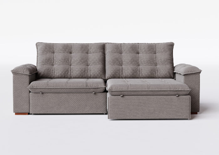 Estofado Retratil Magnum 2.30 cm - Cinza L