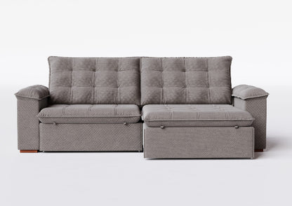 Estofado Retratil Magnum 2.30 cm - Cinza L