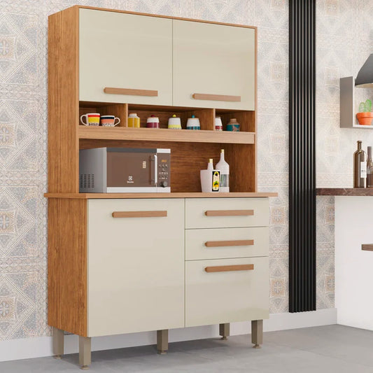 Kit Cozinha Sofia - Cinamomo/Off White EN