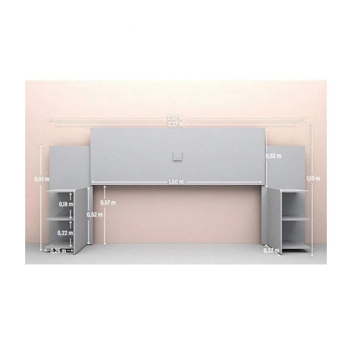 Cabeceira Box Acapulco Branco