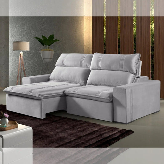 Estofado Hanover New - 2,90m - Cinza L