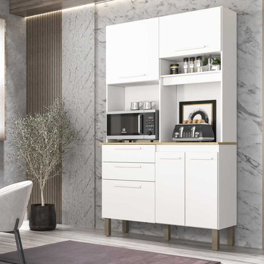 Kit Cozinha Dubai Branco EN