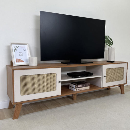 Rack Charlotte 75″ - Cinamomo/Off White E
