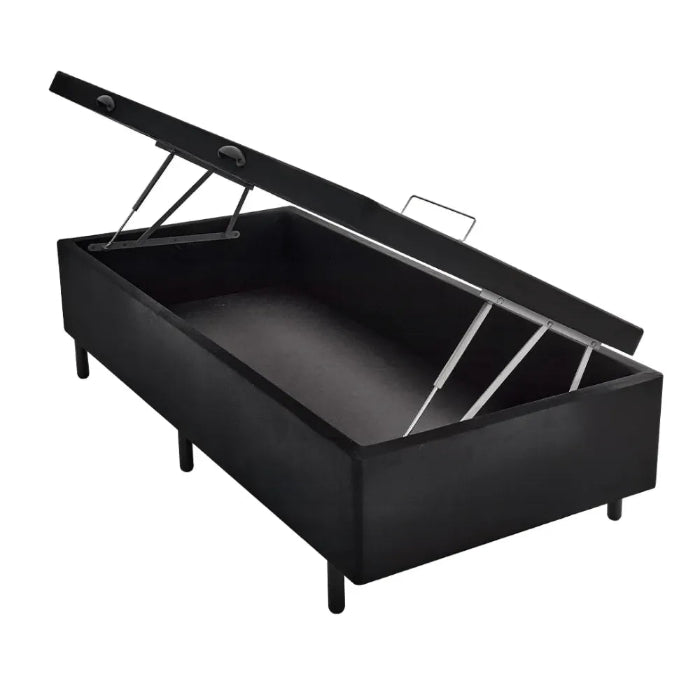 Base Bau Solteiro Velido Suede EN