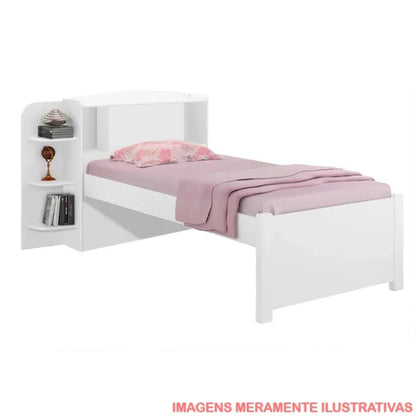 Cama Solteiro Milenio Plus Branco EN