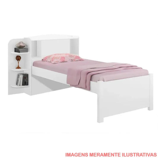 Cama Solteiro Milenio Plus Branco EN