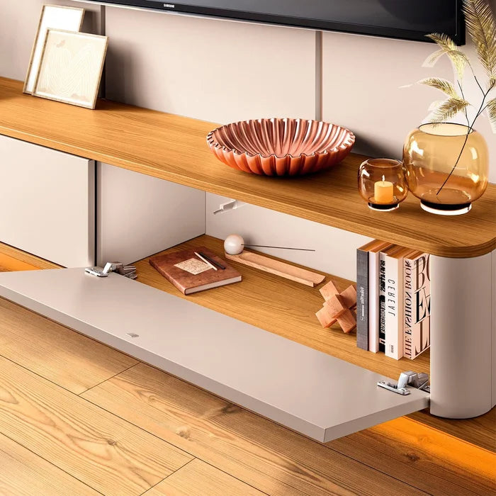 Home Suspenso Galax - 1,80 cm -70'' - Off White/Cinamomo EN