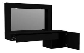 Penteadeira Gloss (COM LED) - Preto