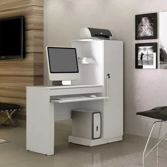 Escrivaninha Office (Com Chave) - Branco