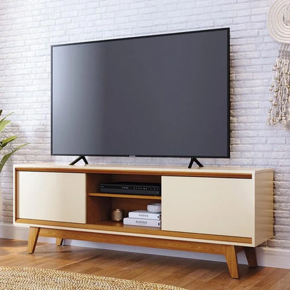 Rack Bancada Atlas 1,64 cm 65" - Cinamomo/Off White EN