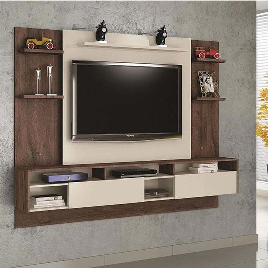 Home Suspenso Status Tv 60'' - Castanho/Off White