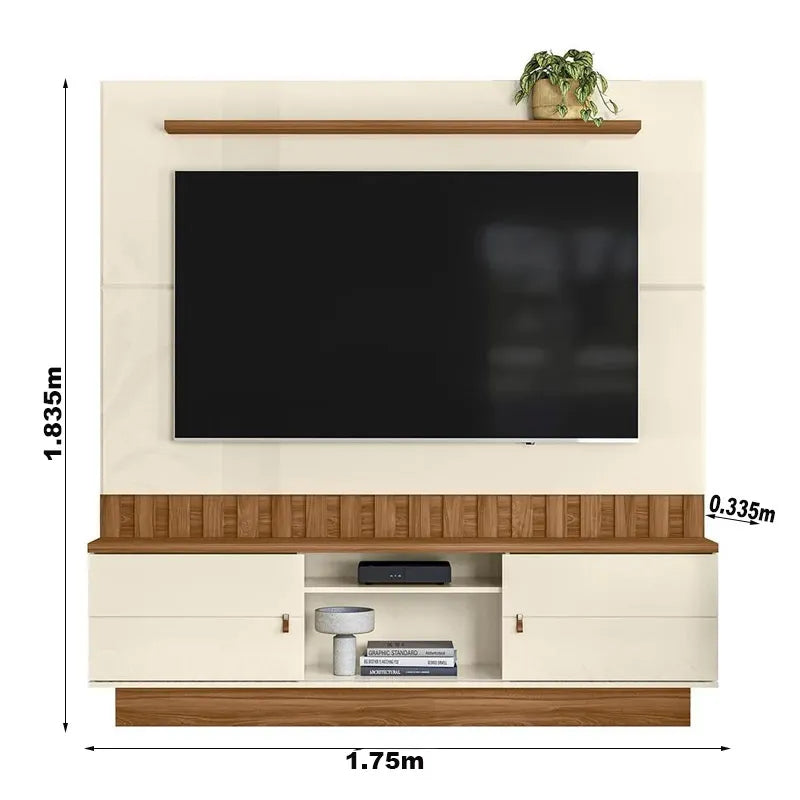 Home Florianópolis 1,75 cm - 70'' - Off White/Amendoa EN