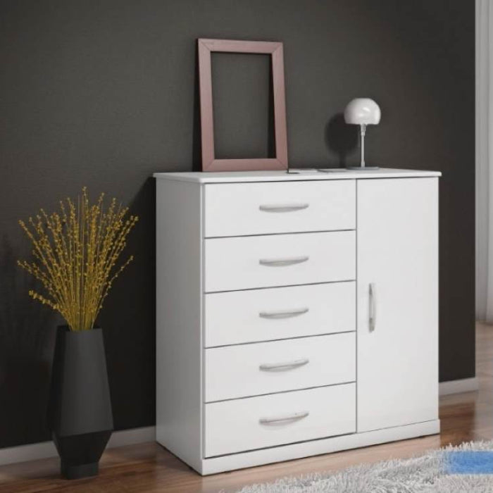 Comoda Itaborai.Itaipu 5G1P Branco EN