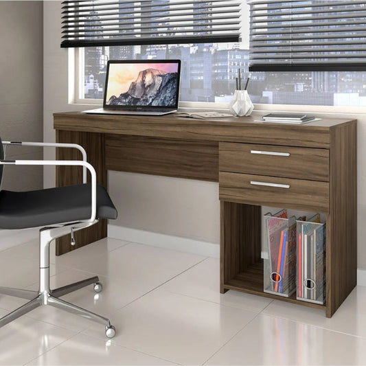 Mesa de Computador Office - Nogal