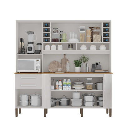 Kit Cozinha Catar Branco EN